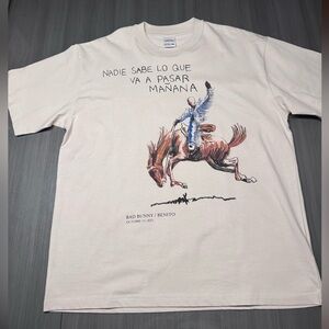 Bad Bunny Tshirt Heavy Weight Cotton